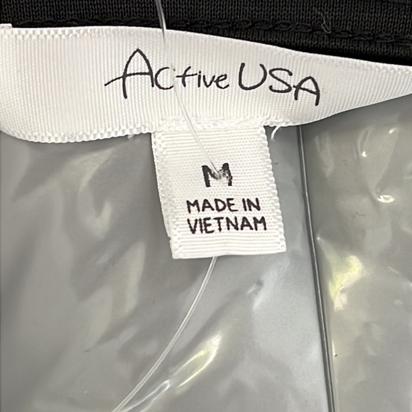 Super soft BRAND NEW w/ tags cold shoulder, ladies top Active USA lace up front - Picture 9 of 9